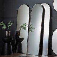 Gallery Direct Hyden Arch Mirror Black 500X30X1700Mm, Black