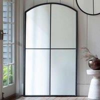 Gallery Direct Fitzroy Large Mirror Black 900X30X1600Mm, Black