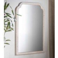 Gallery Direct Elliston Mirror Wood 810X40X1210Mm, White