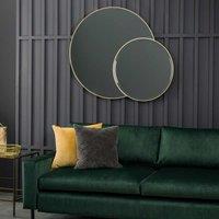 Gallery Direct Orford Mirror Champagne 1112X15X900Mm, Gold