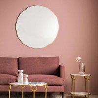 Gallery Direct Calista Mirror Champagne 1016X18X1016Mm, Gold