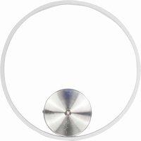 Pacific Lifestyle Apollo White LED Circle Wall Light, White