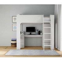 Flintshire Eden High Sleeper Bed Grey, Grey