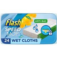 Flash Speed Mop Refill Antibacterial Lemon Cleaning Wipes x24