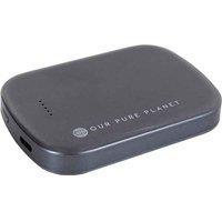 Our Pure Planet harry Kane's Eco Brand - 5 000Mah Magnetic Wireless Power Bank, Grey