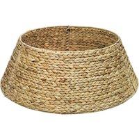 Ivyline Water Hyacinth Foldable Round Tree Skirt H26Cm W72Cm , Brown