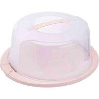 Keeeper Pink Round Cake Container 38Cm With Lid, Multi