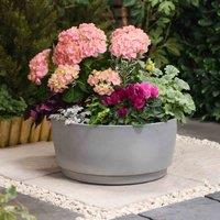 Garden Gear Caesar Bowl 46Cm Concrete, Grey
