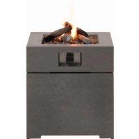 Pacific Cosibrixx 60 Concrete Effect Fire Pit, Grey