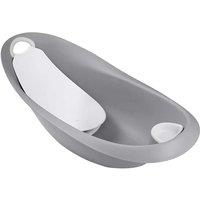 Keeeper Baby Bath with Soft Handle Plug And Anatomically Shaped Bath Seat, Multi