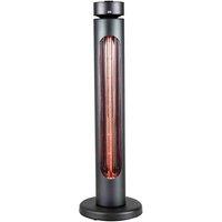 ENER-J Infrared Heater w/ 8 Power Settings, Black