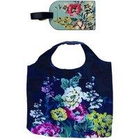 Portico Designs Ltd Joules Camberidge Floral Luggage Tage & Shopper Set, Multi