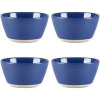 Sur La Table Colour Me Happy Set Of 4 Cereal Bowl 13.5Cm Blue, Blue