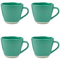 Sur La Table Colour Me Happy Set Of 4 Mug Green, Green