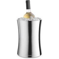 Final Touch Double Wall Stainless Steel Wine Chiller, Silver
