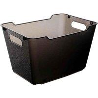 Keeeper Storage Box 12L Textured Surface - Dark Grey, Grey