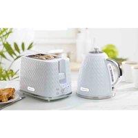 Daewoo Argyle Jug Bundle - White, White