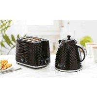 Daewoo Argyle Jug Bundle - Black, Black