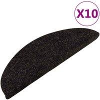 Vidaxl Stair Mats Self-adhesive 15 Pcs 56X17X3 Cm Anthracite, Grey
