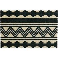Jvl Mega Machine Washable Doormat And Runner Aztec, Multi