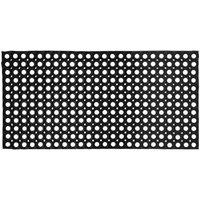 Jvl Rondo Doormat 50X100Cm Set Of 3, Black