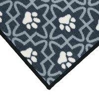 Jvl Pet Doormat 40X70Cm Lattice Paws, Grey