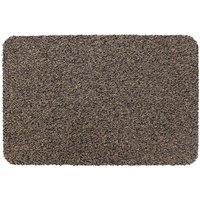 Jvl Tanami Machine Washable Doormat And Runner Brown, Brown