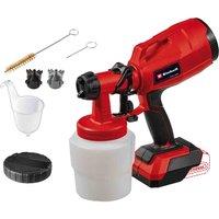 Einhell Power X-change Cordless Paint Sprayer Tc-sy 18 60 Li-solo, Red
