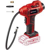 Einhell Power X-change Cordless Car Air Compressor Ce-cc 18 Li-solo, Red