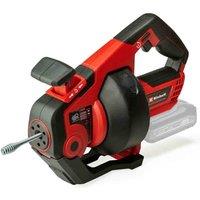 Einhell Power X-change Cordless Drain Cleaner Te-da 18 760 Li Solo, Red