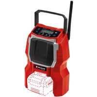 Einhell Power X-change Cordless Radio Tc-ra 18 Li Bt - Solo, Red