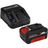Einhell 4.0Ah Battery And Charger Power X-change Starter Kit, Red