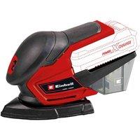 Einhell Power X-change Cordless Multiple Sander Te-os 18 150 Li Solo, Red