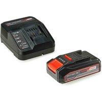 Einhell 2.5Ah Battery And Charger Power X-change Starter Kit, Red