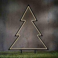 Luca Lighting Black LED Tree Stake - Warm White
