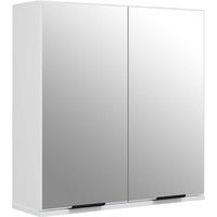 Vidaxl Bathroom Mirror Cabinet White 64X20X67 Cm, White