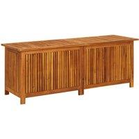 vidaXL Garden Storage Box 150x50x58 cm Solid Acacia Wood, Brown