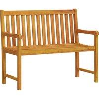 vidaXL Garden Bench 110 cm Solid Acacia Wood, Brown