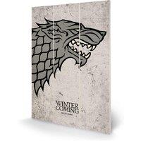 Pyramid International Game Of Thrones stark Sigil Micro Wood, Multi