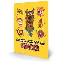 Pyramid International Scooby Doo snacks Micro Wood, Multi