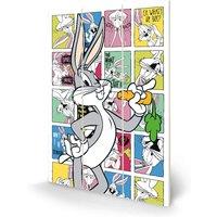 Pyramid International Looney Tunes bugs Bunny Panels Micro Wood, Multi