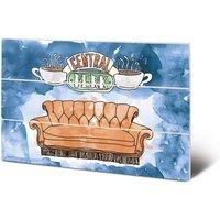 Pyramid International Friends central Perk Sofa Micro Wood, Multi