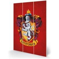 Pyramid International Harry Potter colourful Crest Gryffindor Micro Wood, Multi