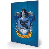 Pyramid International Harry Potter colourful Crest Ravenclaw Micro Wood, Multi