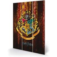 Pyramid International Harry Potter hogwarts Crest Micro Wood, Multi