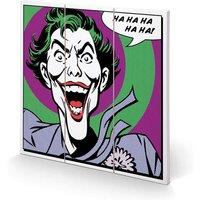 Pyramid International Joker quote Square Wood, Multi