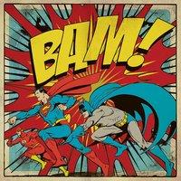 Dc Comics bam - 40X40, Multi