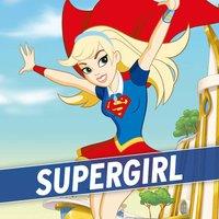 Dc Super Hero Girls supergirl In Flight 40X40, Multi