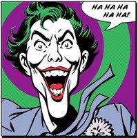 Joker quote - 40 X 40Cm, Multi