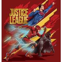 Justice League Movie heroes To Action 40X40, Multi